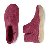 glerups Støvle med skindsål Støvler med skindsål Cranberry