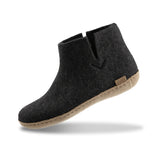 glerups Støvle med skindsål Støvler med skindsål Koksgrå