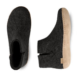 glerups Støvle med skindsål Støvler med skindsål Koksgrå