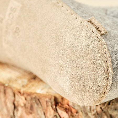 Læder sål set tæt på