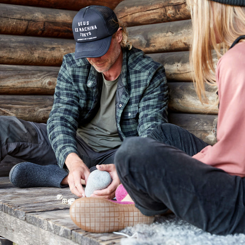 glerups Quietzy Double set - DK Accessories Koksgrå