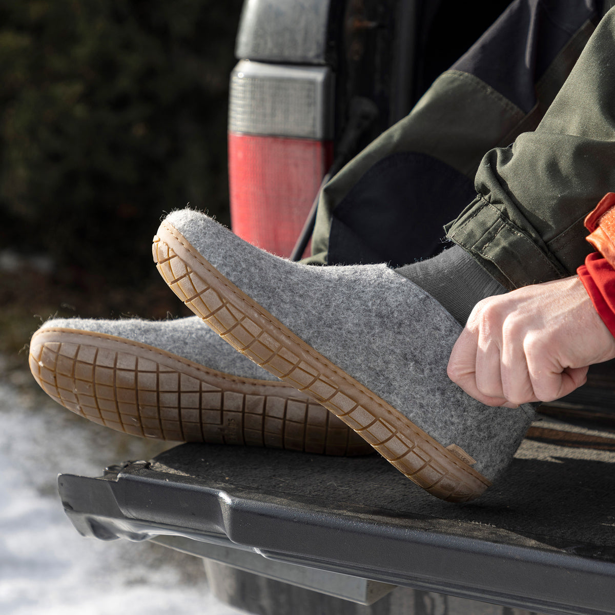 glerups Sko med naturgummisål - honey Sko med naturgummisål Grå