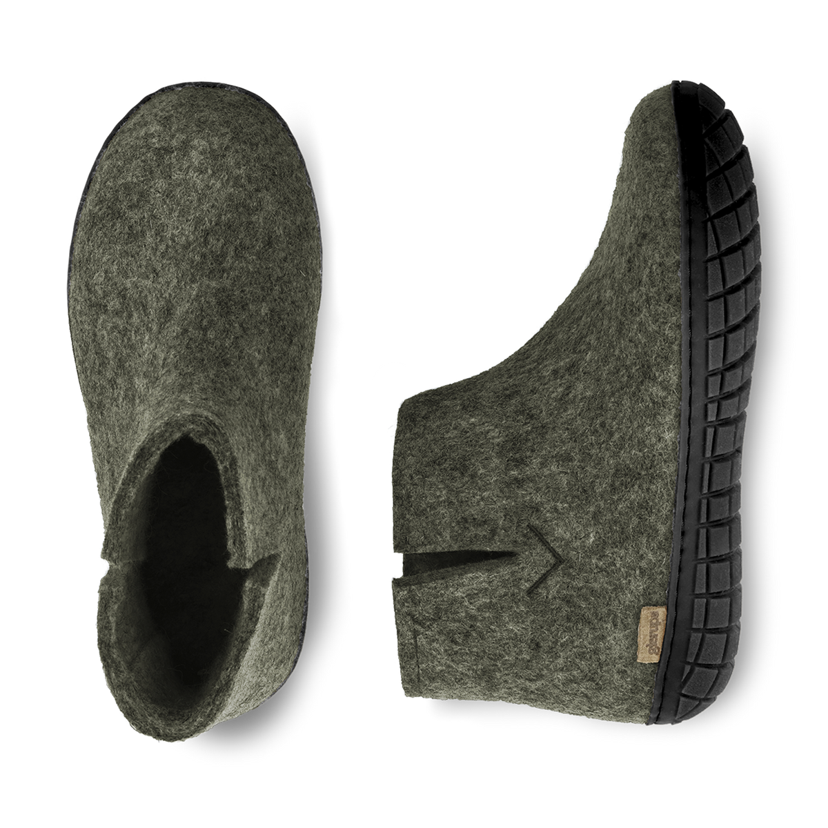 glerups Støvle med naturgummisål - sort Støvler med naturgummisål Forest