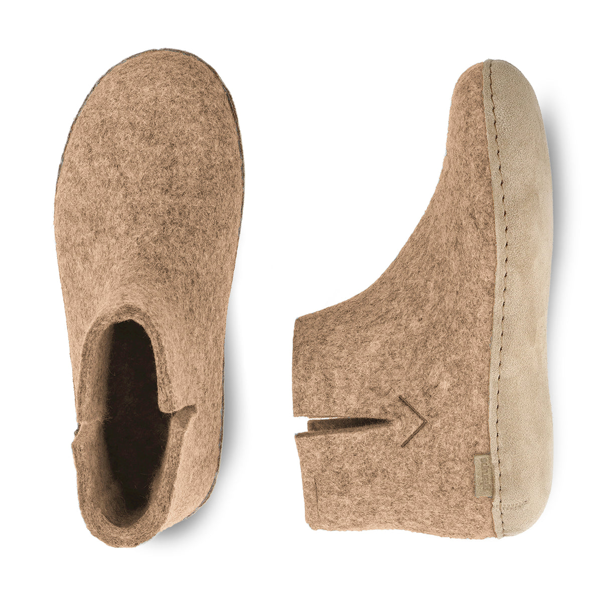 glerups Støvle med skindsål Støvler med skindsål 12 Sand