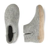 glerups Støvle med skindsål Støvler med skindsål Grå