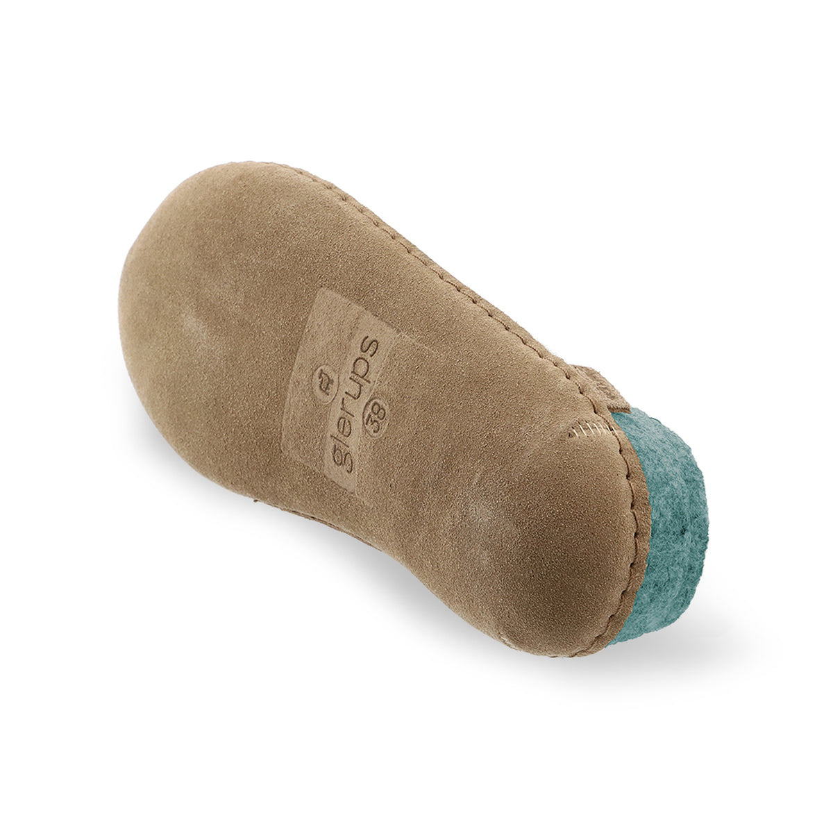 glerups Tøffel med skindsål Tøfler med skindsål 11 North Sea