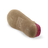 glerups Tøffel med skindsål Tøfler med skindsål Cranberry