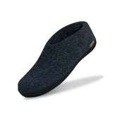 glerups Sko med naturgummisål - sort Sko med naturgummisål Denim