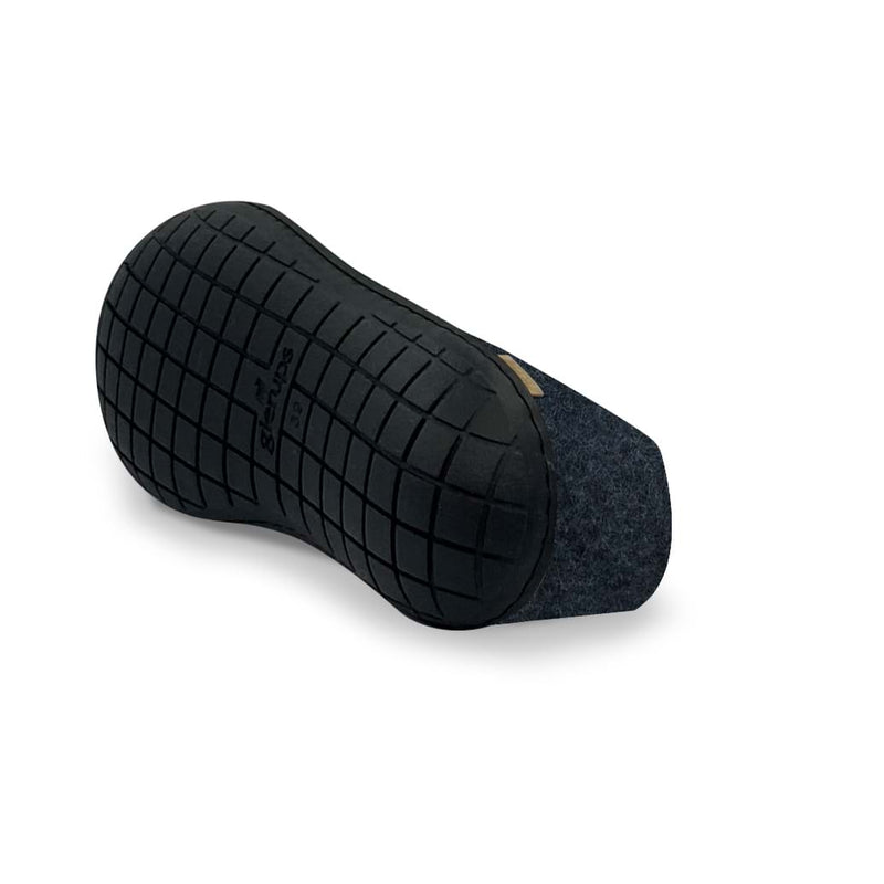 glerups Sko med naturgummisål - sort Sko med naturgummisål Denim