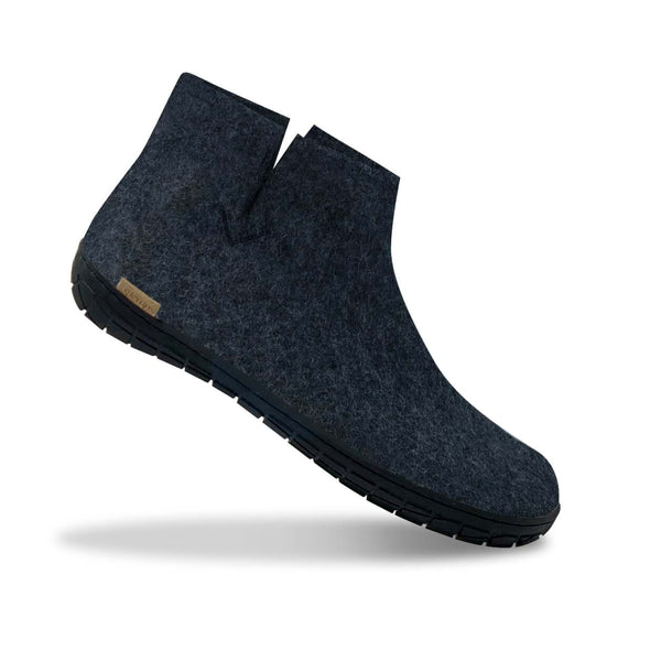 glerups Støvle med naturgummisål - sort Støvler med naturgummisål Denim