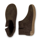 glerups Støvle med skindsål Støvler med skindsål Naturbrun